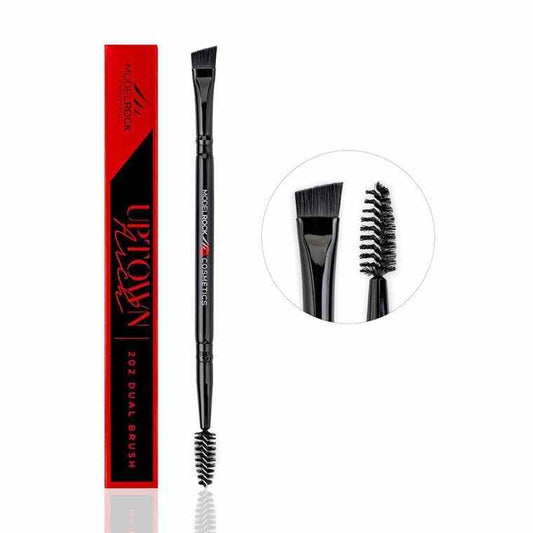 Makeup & Beauty Lounges Brow Brush - Duo Ended by Modelrock is available to shop instore or online at our beauty salon in Moonee Ponds