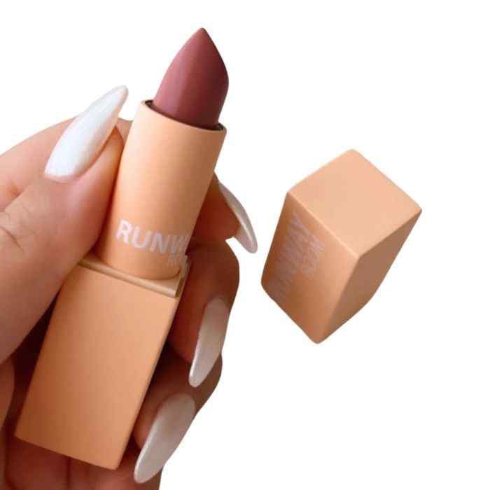 Makeup and Beauty Lounge Runway Room Lipsticks in shade The Bride by Runway Room Cosmetics available to shop instore or online at our beauty salon in Moonee Ponds. Afterpay available and Free Shipping on orders over $100
