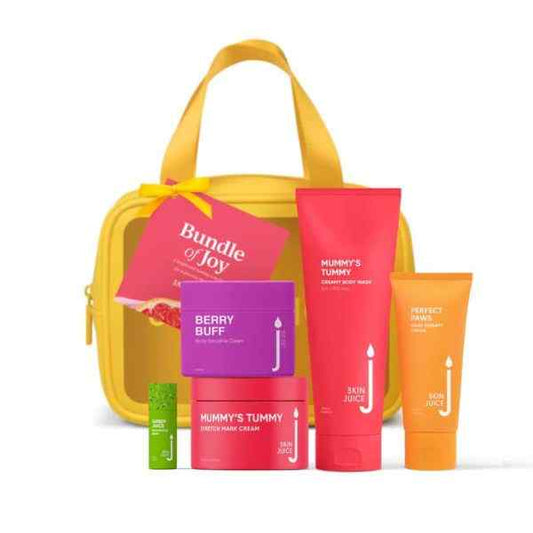 Makeup and Beauty Lounge Bundle of Joy Bundle Pregnancy Skincare Kit by Skin Juice available to shop instore or online at our beauty salon in Moonee Ponds