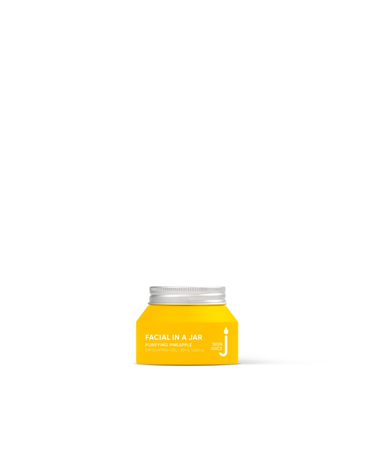 Makeup and Beauty Lounges Facial in a Jar Purifying Pineapple by Skin Juice is available to shop instore or online at our beauty salon in Moonee Ponds. Afterpay Available and Free shipping on orders over $100