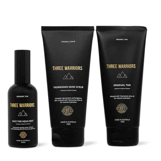 makeup and beauty lounges summer essentials bundle by three warriors available to shop instore or online at our beauty salon in Moonee Ponds. Afterpay available and free shipping on orders over $100