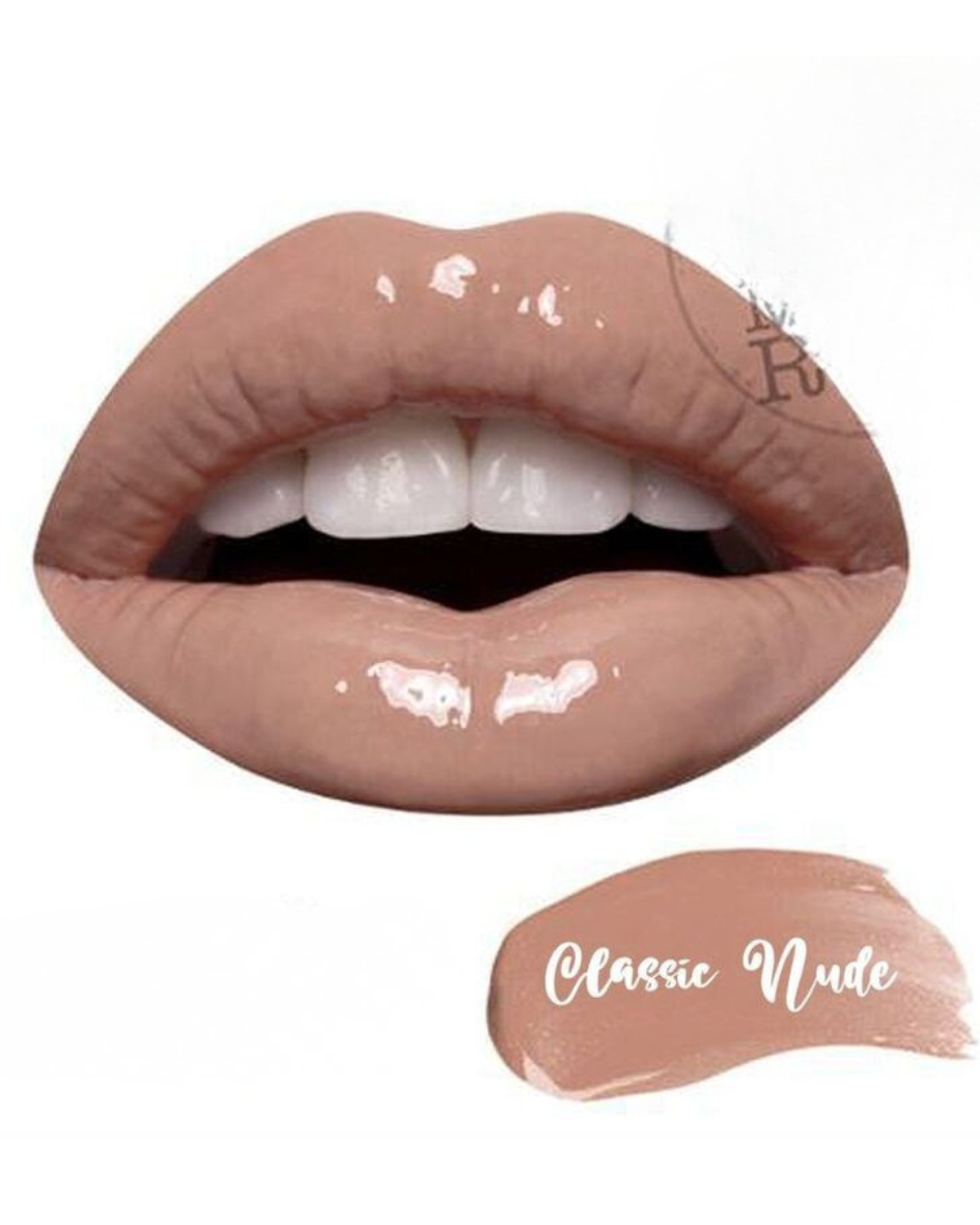 Modelrock Luxe Silk Lip Gloss tubes showcasing smooth, high-shine, non-sticky formula for fuller, luminous lips