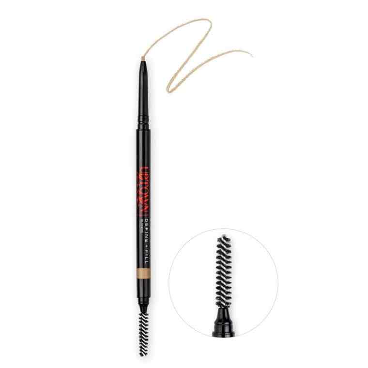 Makeup and Beauty Lounges Define and fill Brow Pencils by MODELROCK in shade Blondie available to shop instore or online at our beauty salon in Moonee Ponds