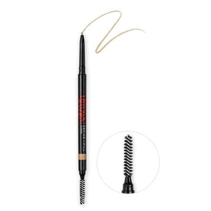 Makeup and Beauty Lounges Define and fill Brow Pencils by MODELROCK in shade Blondie available to shop instore or online at our beauty salon in Moonee Ponds
