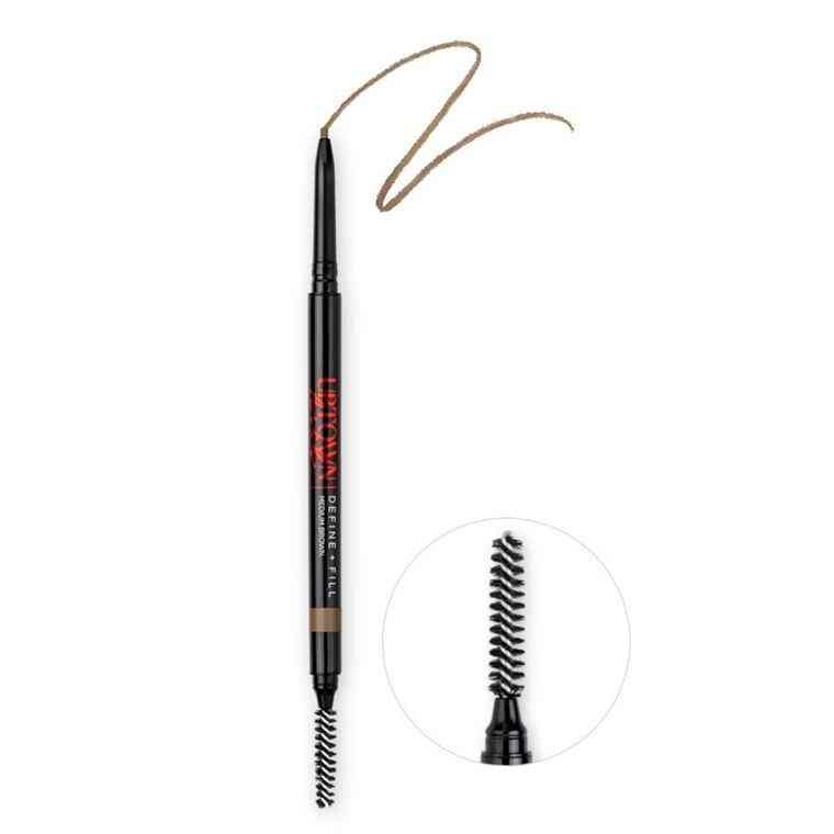 Makeup and Beauty Lounges Define and Fill Brow Pencil by MODELROCK in shade Medium Brown available to shop instore or online at our beauty salon in Moonee Ponds
