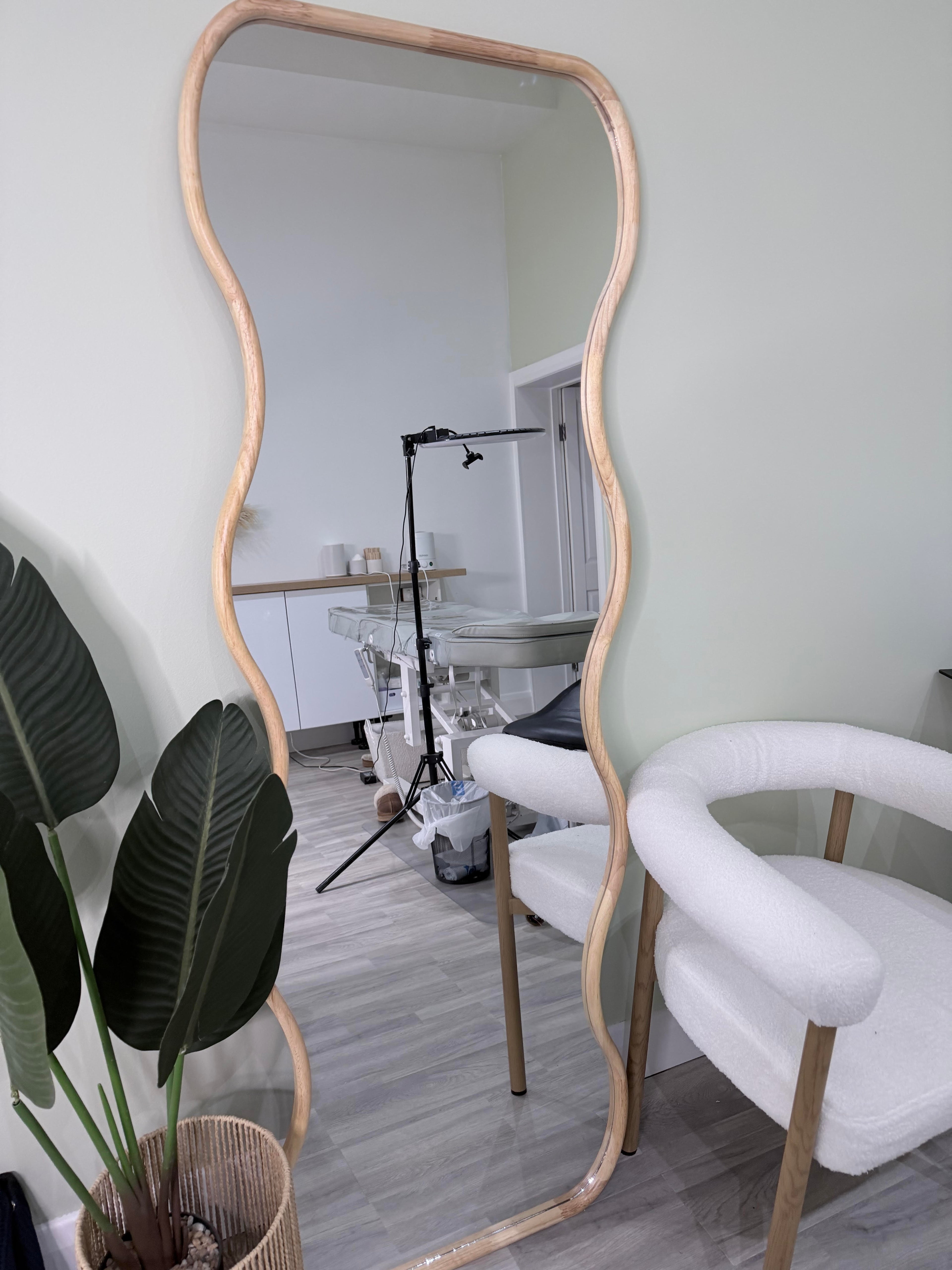 Professional lash and brow treatment room at Makeup & Beauty Lounge Moonee Ponds — dedicated space for facial waxing, lash and brow treatments in a clean, modern salon environment