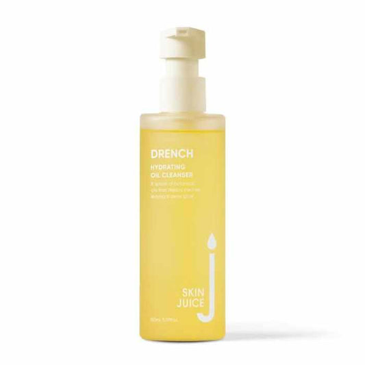 Skin Juice Drench Hydrating Oil Cleanser bottle for nourishing and hydrating removal of makeup and impurities