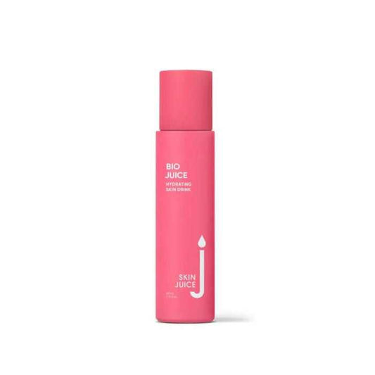 Bio Juice Hydrating Skin Drink bottle for dry skin care.