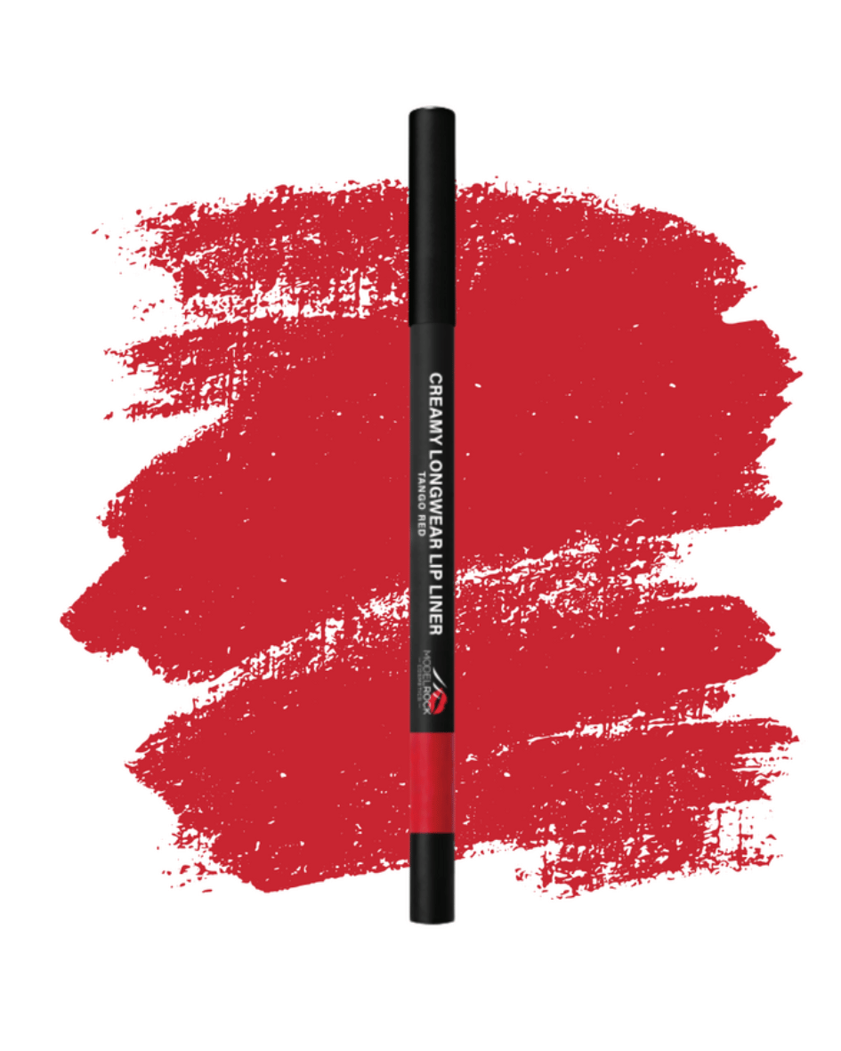 Modelrock creamy longwear lip liners in various shades with smooth, pigmented formula for precise lip definition and all-day wear